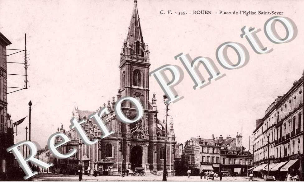 PLACE DE L'EGLISE SAINT SEVER