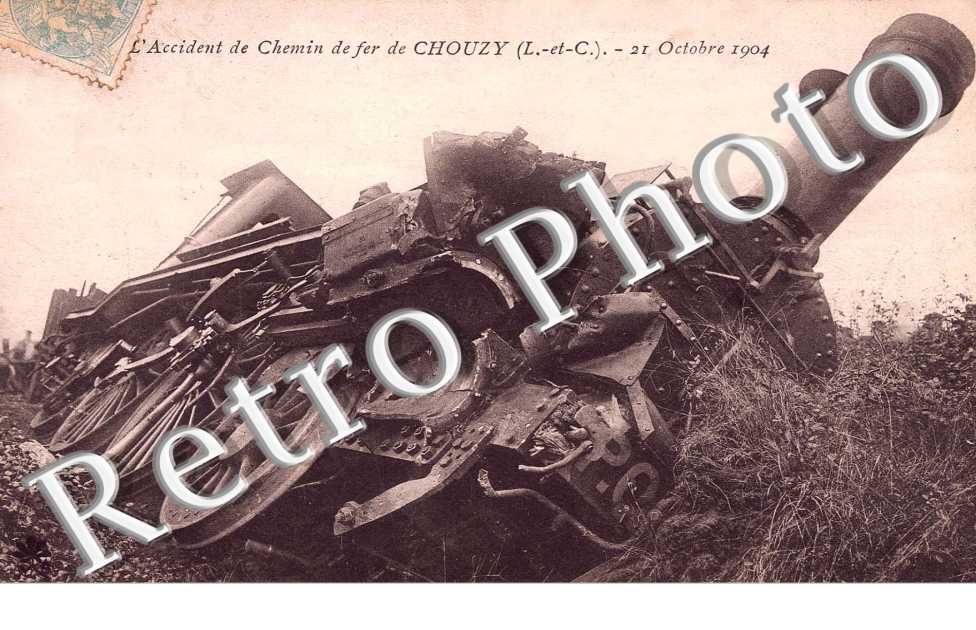 l'accident de chemin de fer 21 octobre 1904