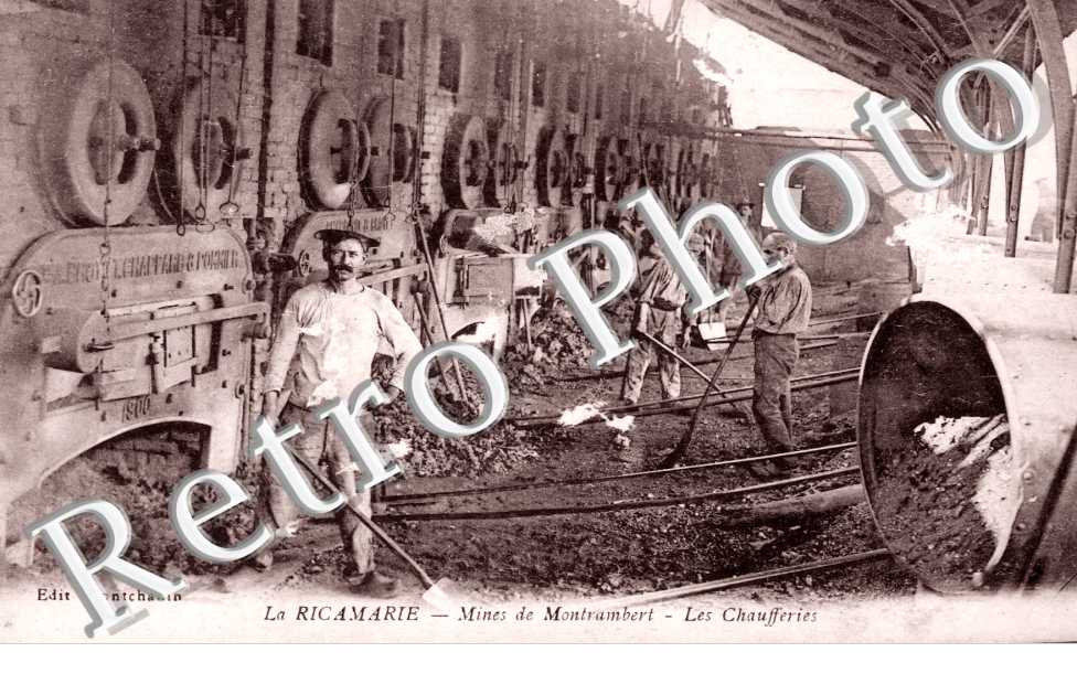 mines de montrambert, les chaufferies