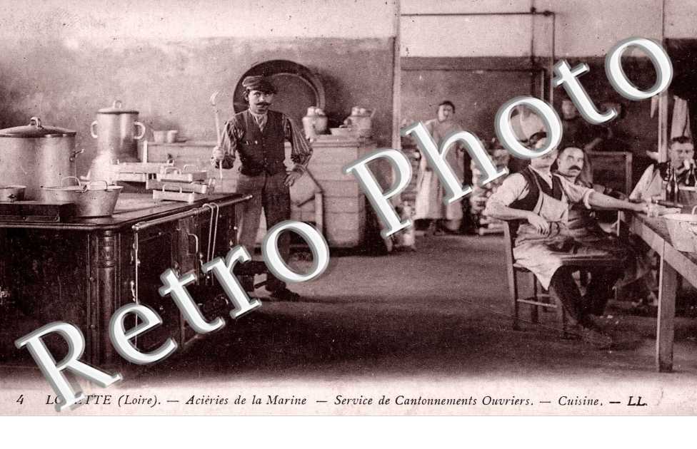 acierie de la marine - service de cantonnements Ouvriers