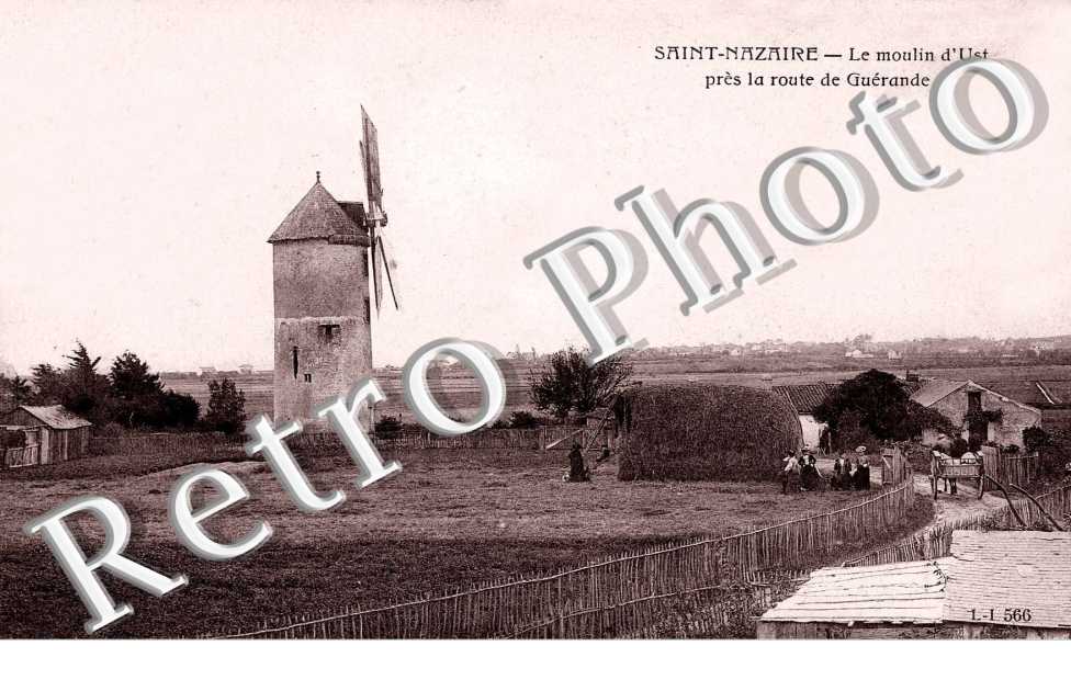 le moulin d'Ust pres la route de Guerande