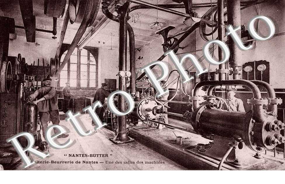 laiterie beurrerie de nantes, une des salles des machines "nantes butter"