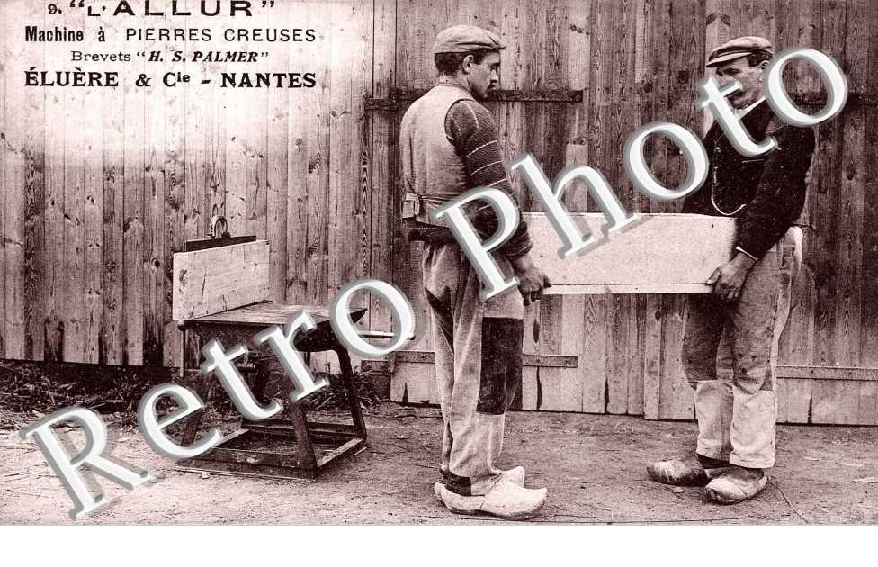 machine a pierres creuses, brevtes H.S.Palmer, Eluere &cie