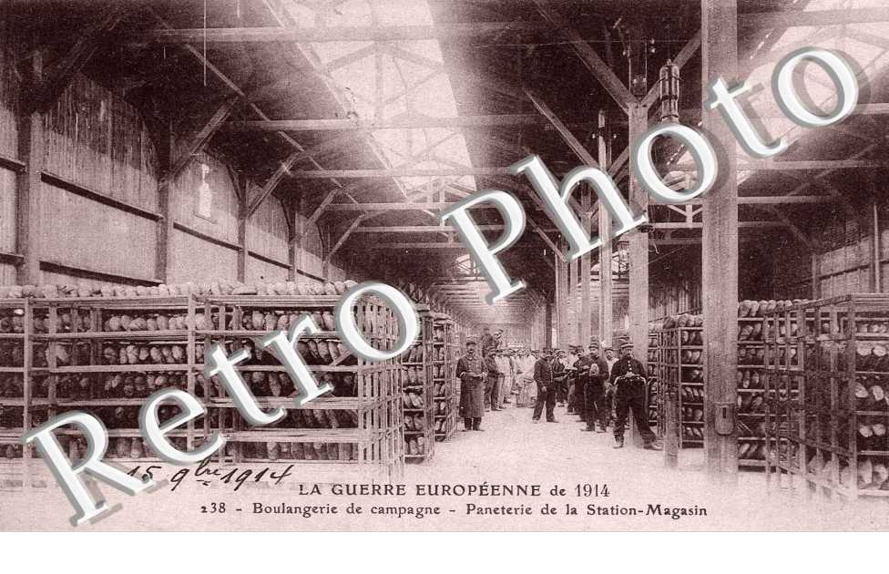 boulangerie de campagne, paneterie de la station magasin, la guerre europenne de 1914