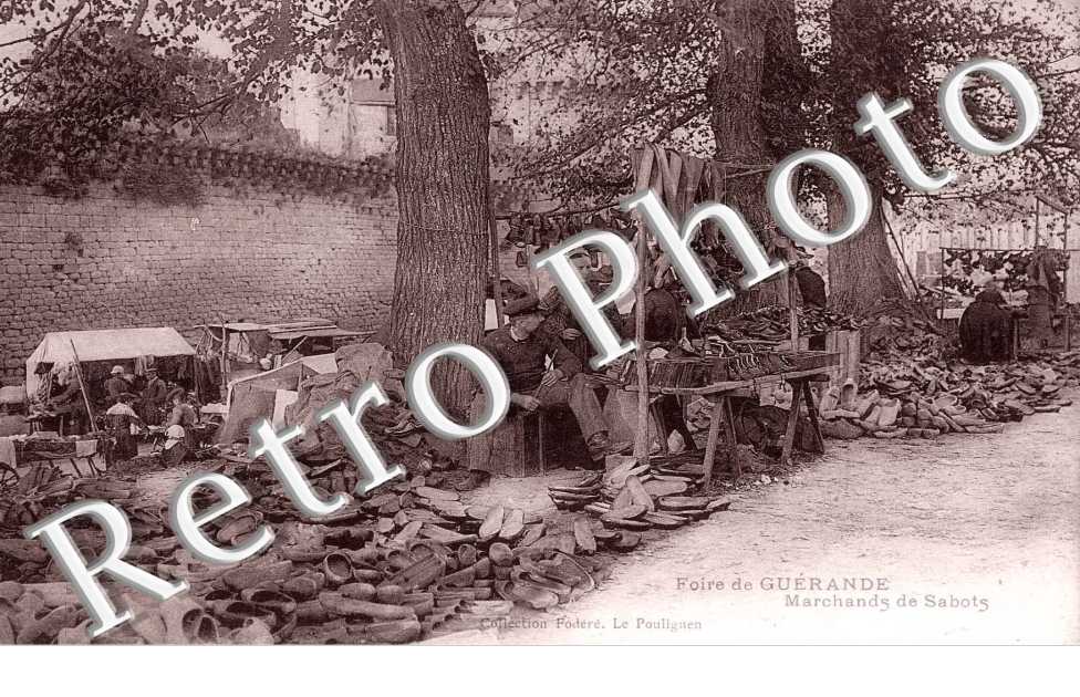 foire de guerande, marchands de sabots