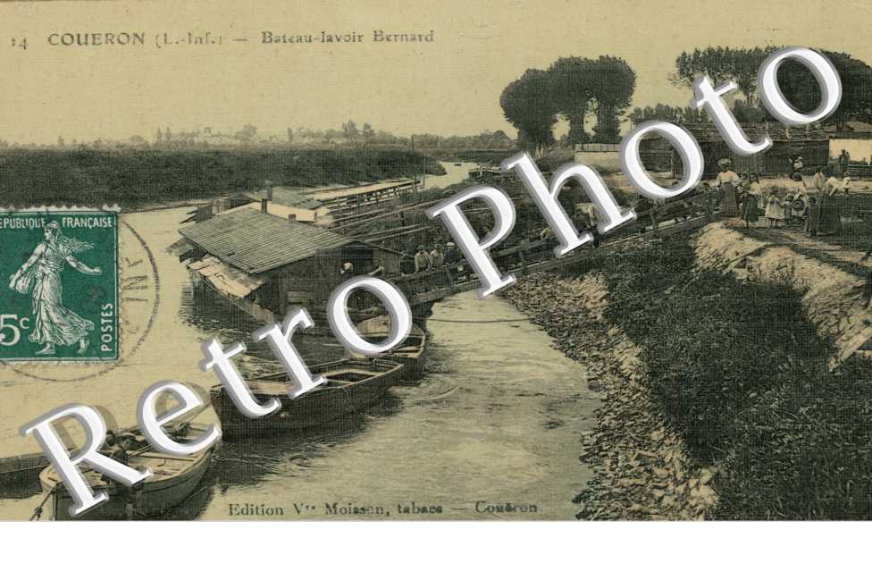 bateau lavoir bernard (couleur avec bordure doree)