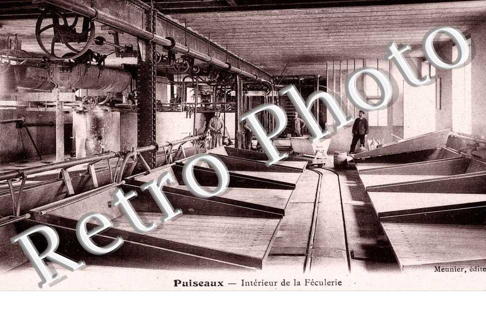 interieur de la feculerie