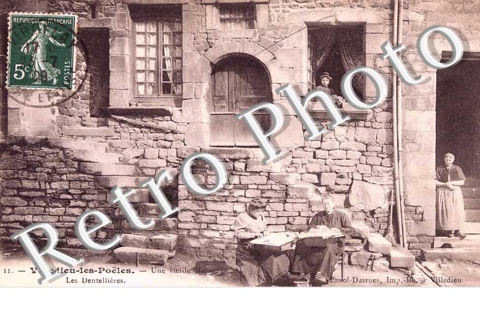 une vieille maison, les dentellieres