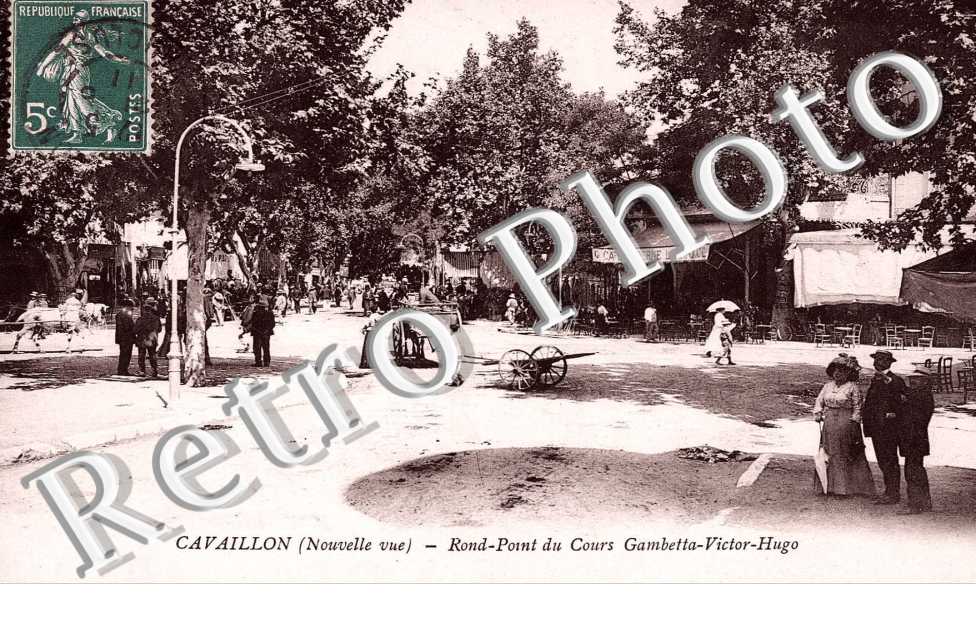 Rond Point du Cours Gambetta Victor Hugo