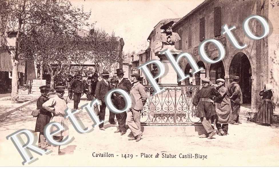 PLACE ET STATUE CASTILL-BLAZE