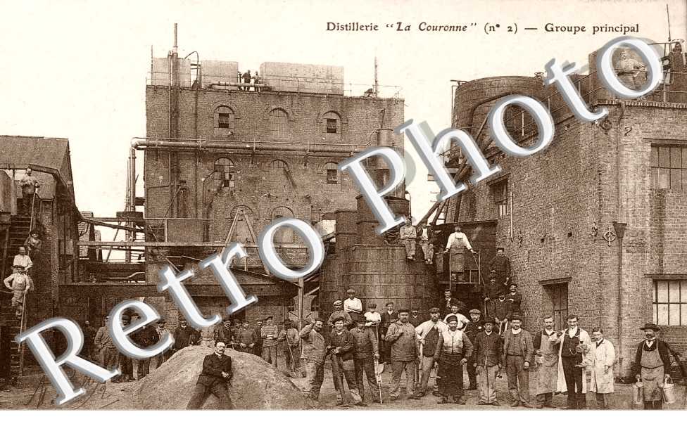 distillerie "la Couronne", groupe principal