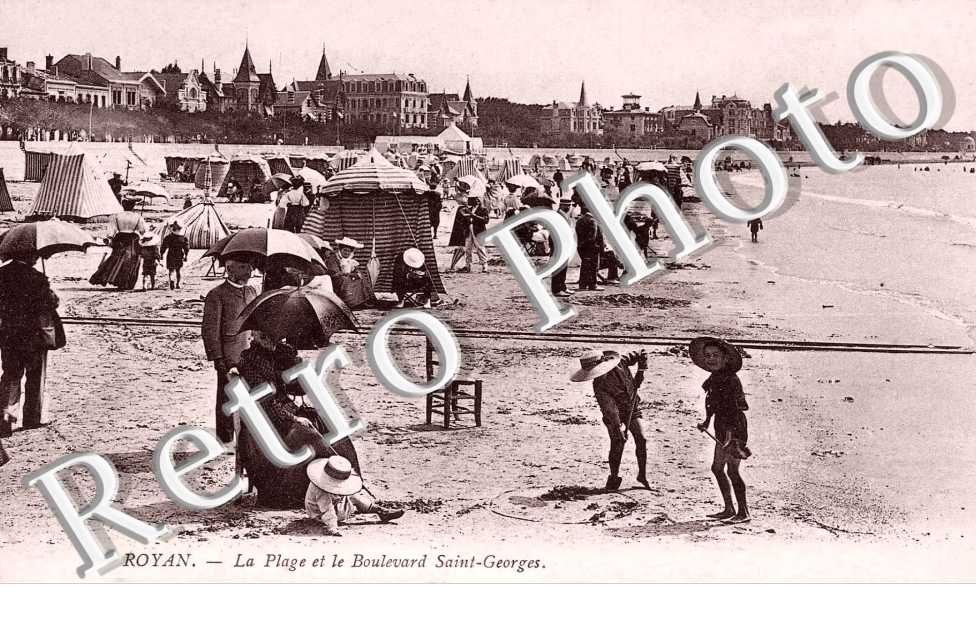 LA PLAGE ET LE BOULEVARD SAINT-GEORGES