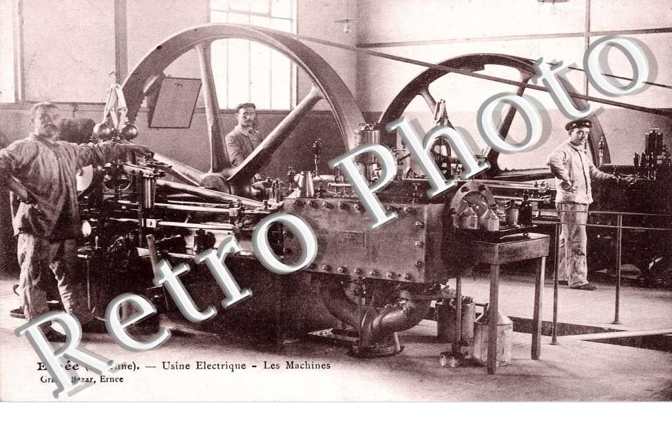 usine electrique - les machines