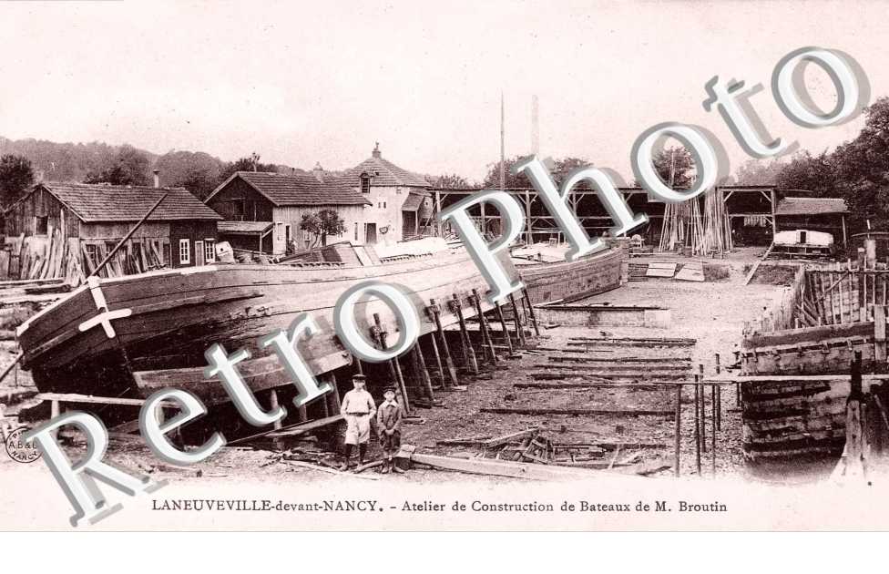 Atelier de construction de bateaux de M. Broutin