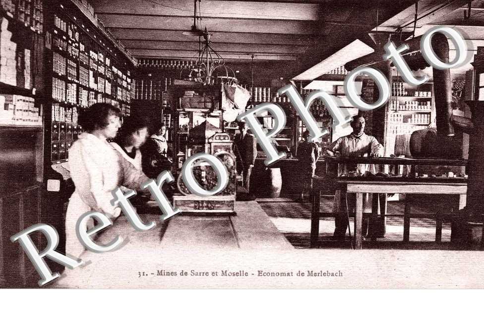 Mines de Sarre et Moselle - Economat de Merlebach
