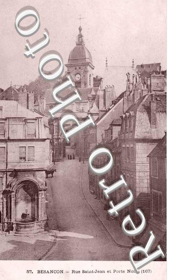 rue Saint Jean et Porte Noire