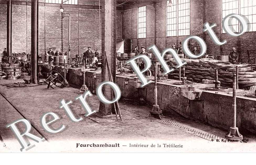 interieur de la trefilerie