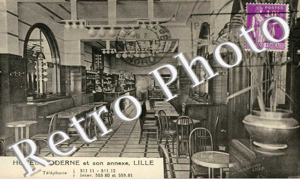 hotel moderne et son annexe