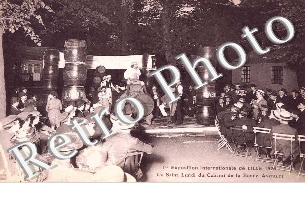 1ere exposition internationale de Lille 1920 - La Saint Lundi du Cabaret de la Bonne Aventure