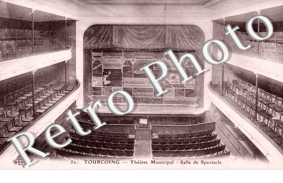 Theatre municipal - salle de spectacle