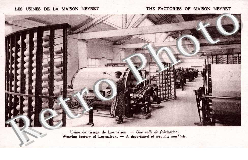 Les usines de la maison Neyret