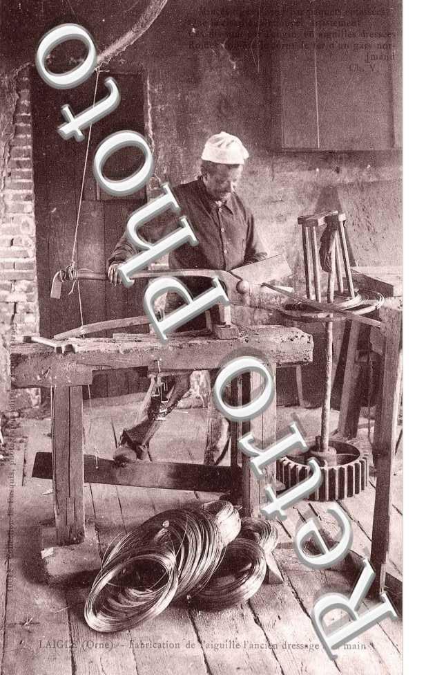 fabrication de l&#039;aiguille, l&#039;ancien dressage a la main