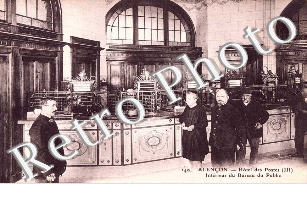 Hotel des postes - Interieur du bureau public