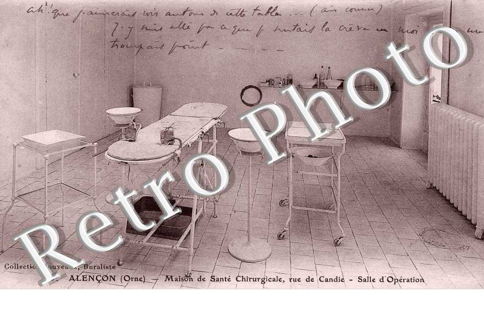 Maison de sante chirurgicale rue de Candie - salle d'operation