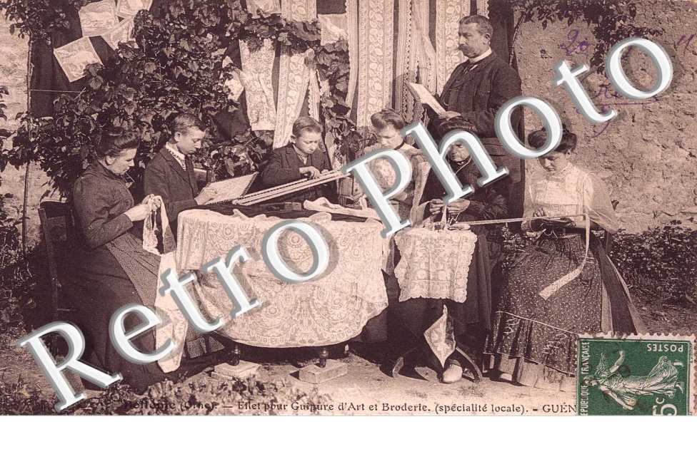 Effet pour Guipure d&#039;art et broderie