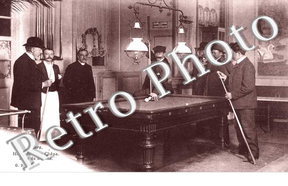 hotel du gros chene - salle de billard (belle carte)