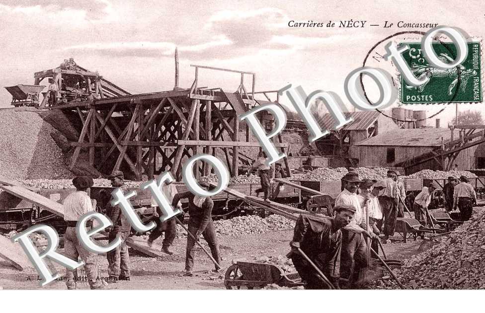 carriere de Necy