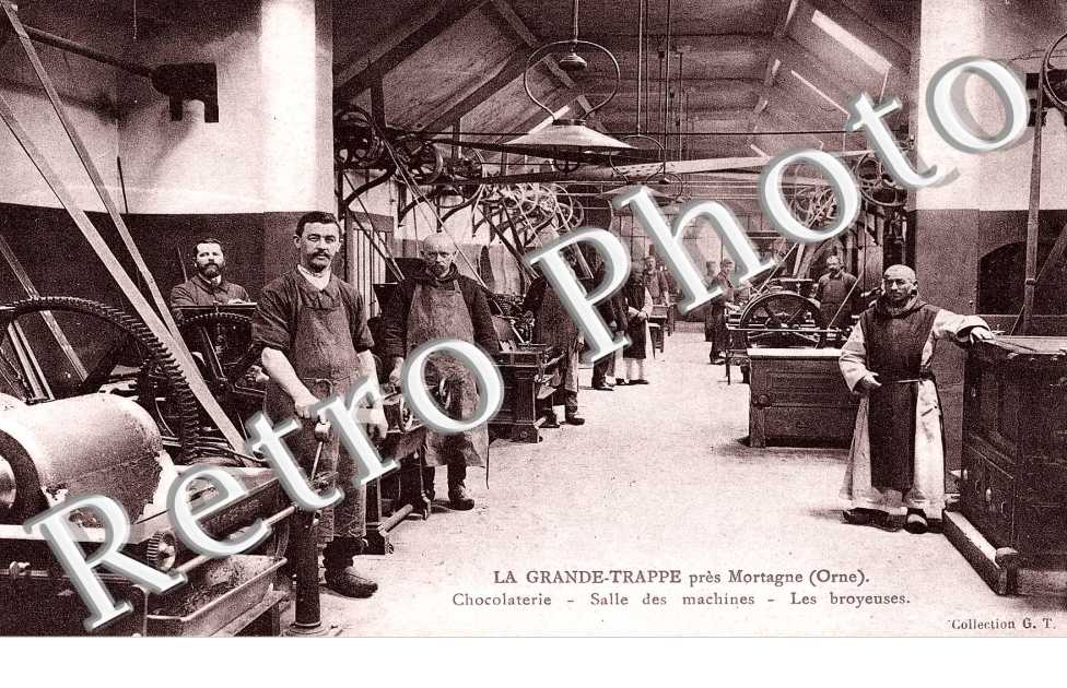 LA GRANDE TRAPPE chocolaterie SALLE DES MACHINES LES BROYEUSES