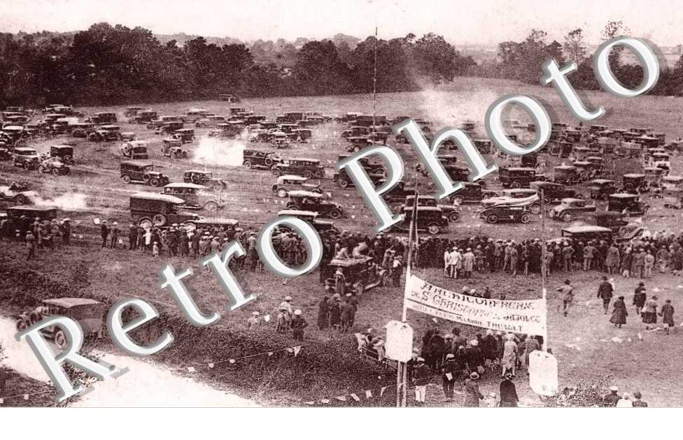 pelerinage automobile, 4 aout 1935, le rallye