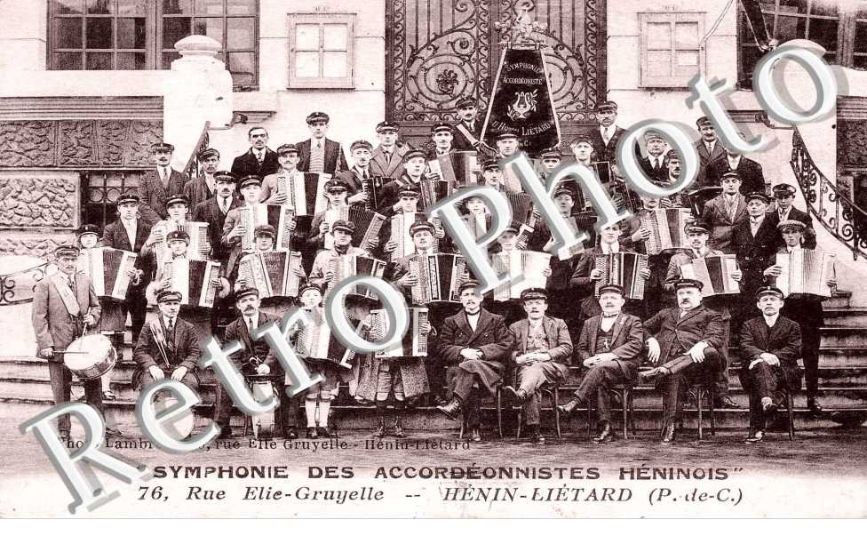 rue Elie Gruyelle, symphonie des accordeonistes