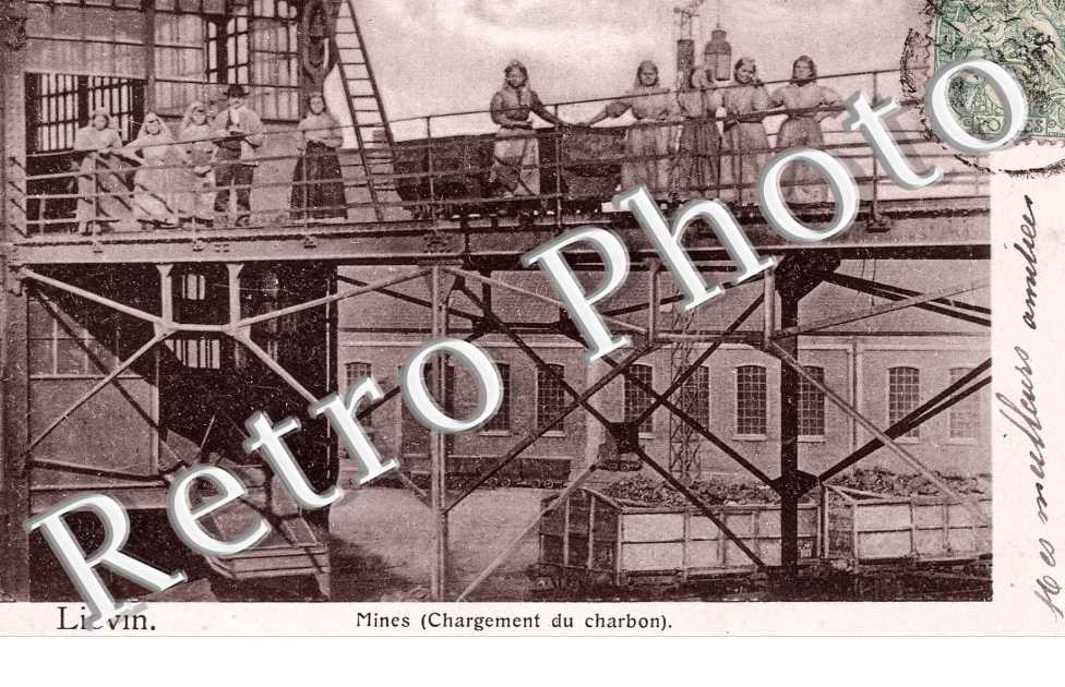 Mines - chargement du charbon