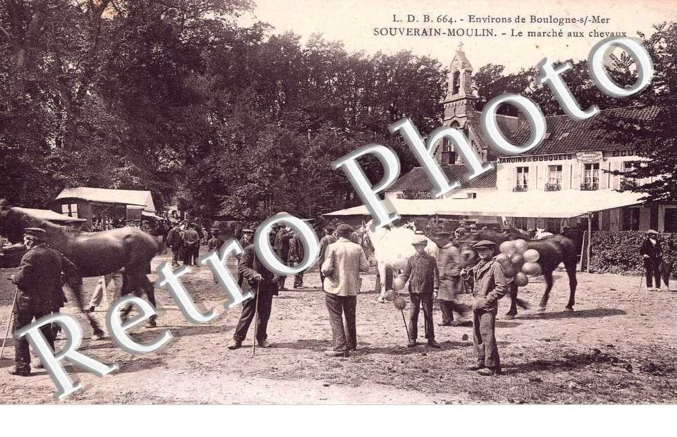 Souverain Moulin - marche aux chevaux