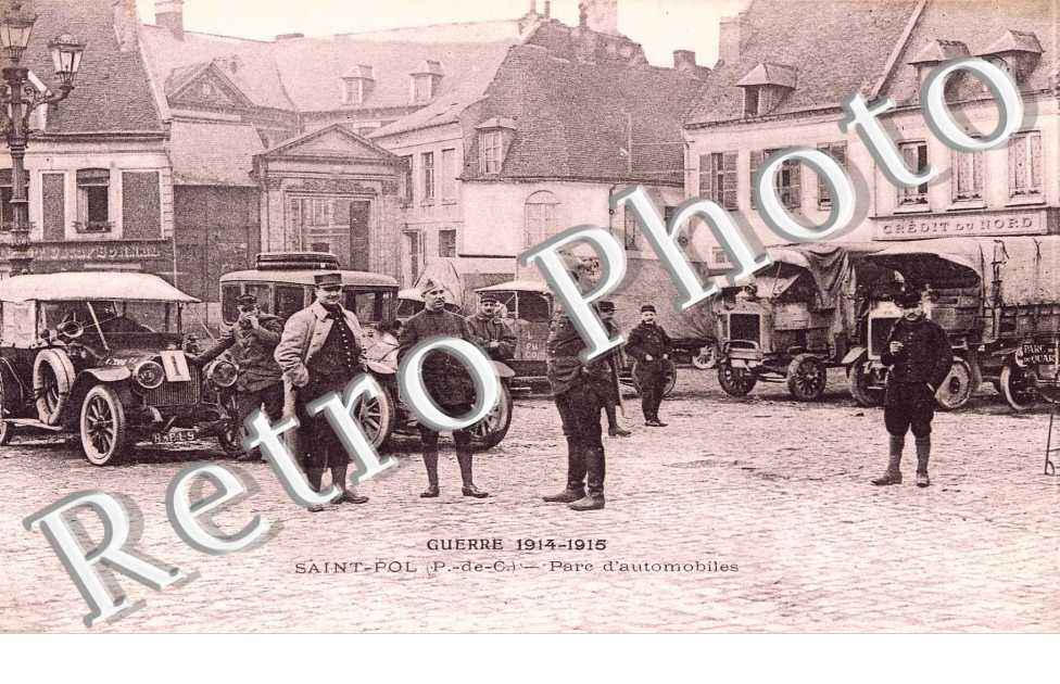 Guerre 1914-15 parc automobile