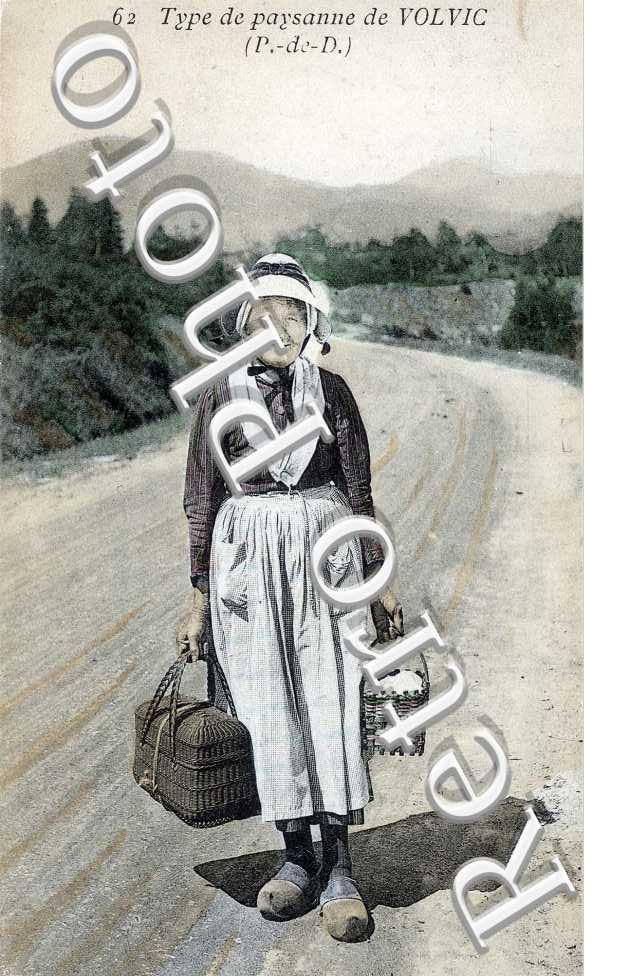 TYPE DE PAYSANNE, femme, folklore