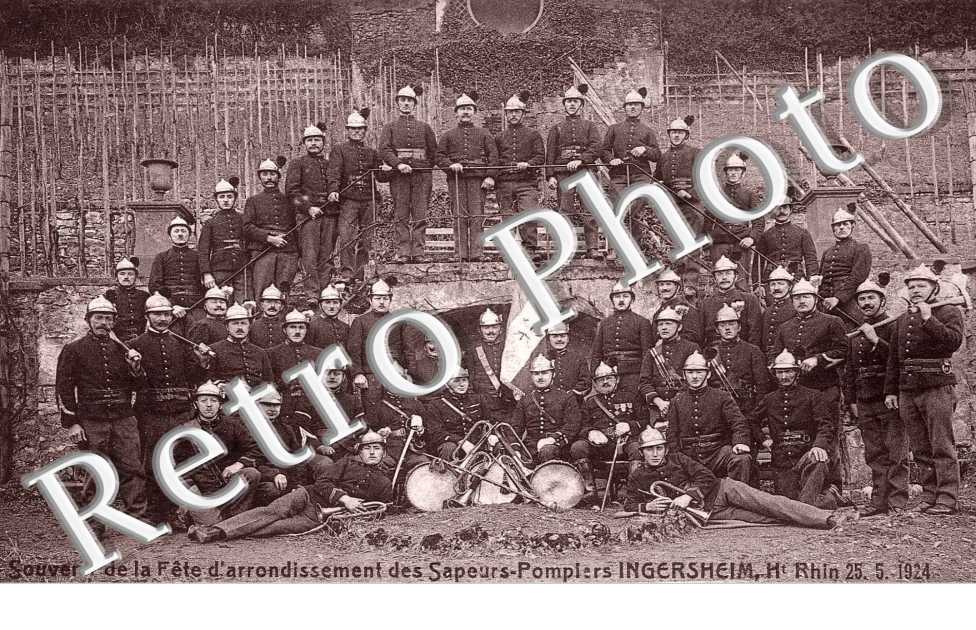 Souvenir de la fete d&#039;arrondissement des sapeurs pompiers