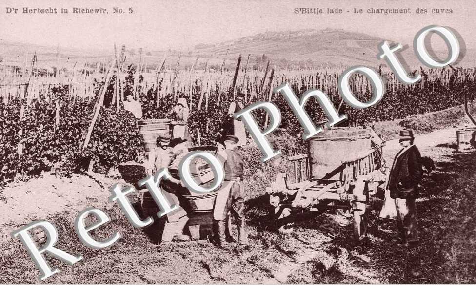 Le chargement des cuves. Dr Herbscht in richewir
