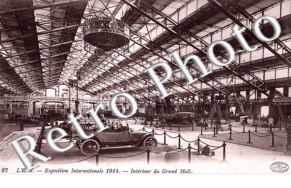 Exposition 1914 interieur du grand hall