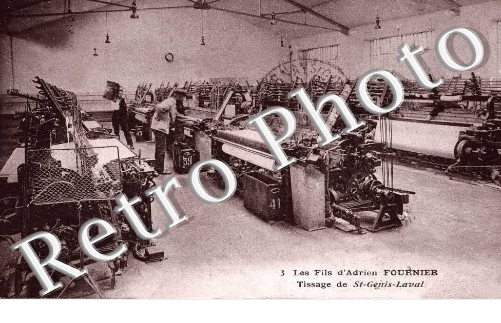 Les fils d&#039;Adrien Fournier - Tissage de St genis Laval