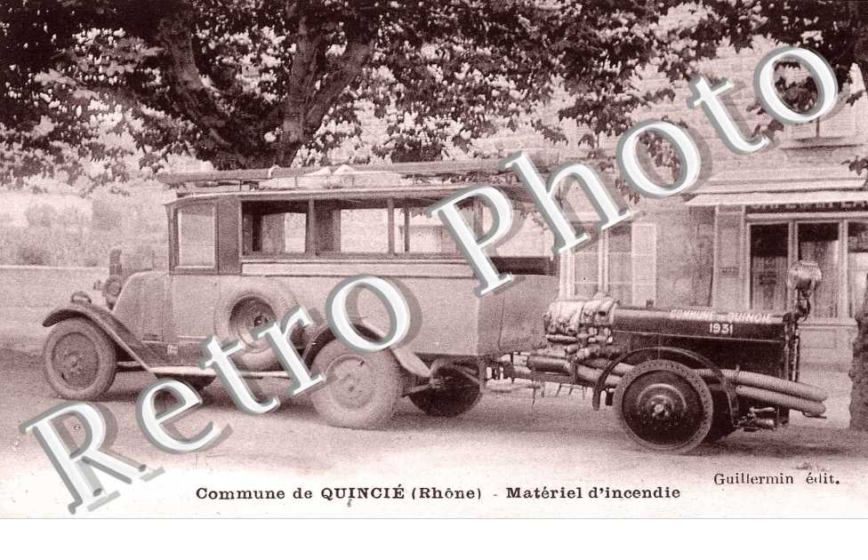 materiel d'incendie