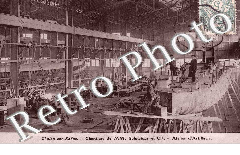 Chantiers de MM. Schneider et Cie - Atelier d'artillerie