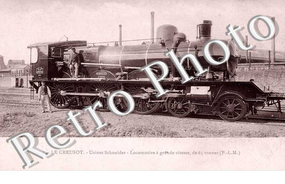 Usines schneider - Superbe Locomotive a grande vitesse de 65 tonnes
