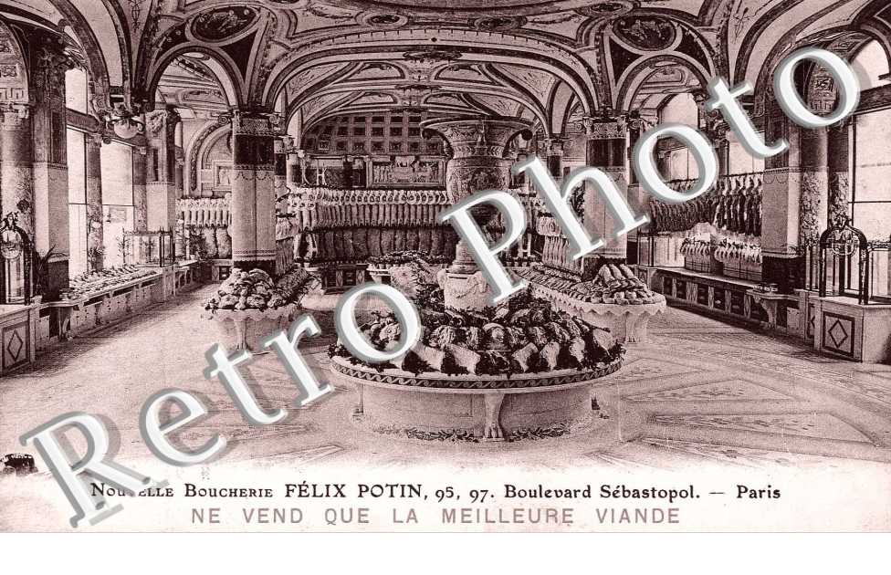 NOUVELLE BOUCHERIE FELIX POTIN 95 97 boulevard Sebastopol