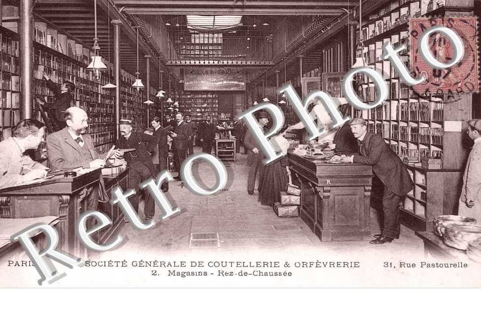 31 rue pastourelle Societe generale de coutellerie  orfevrerie