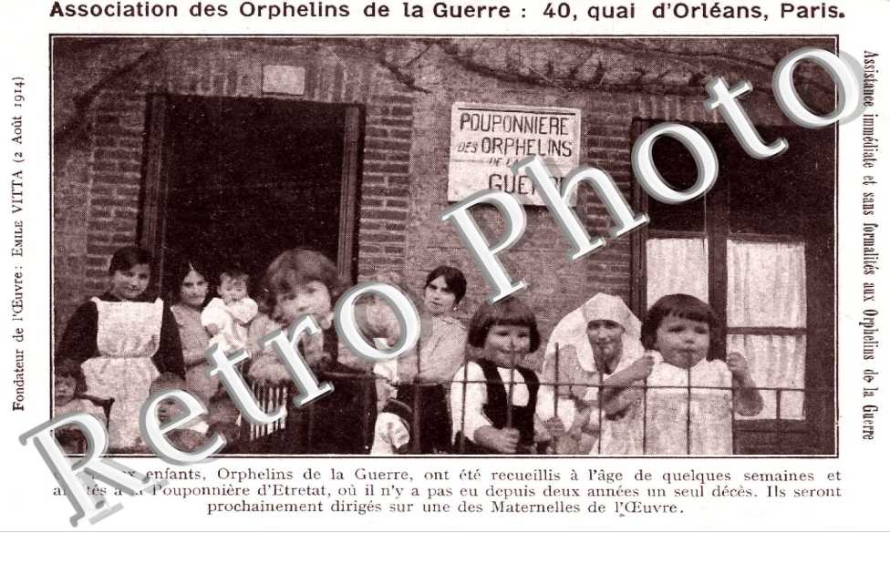 Association des Orphelins de la Guerre, Quai d&#039;Orleans