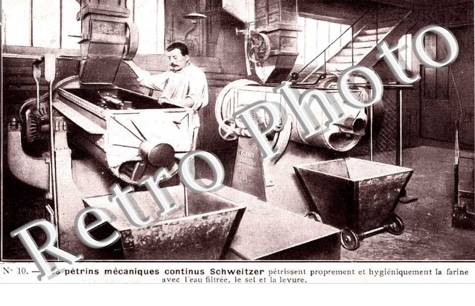 Les Petrins mecaniques continus Schweitzer