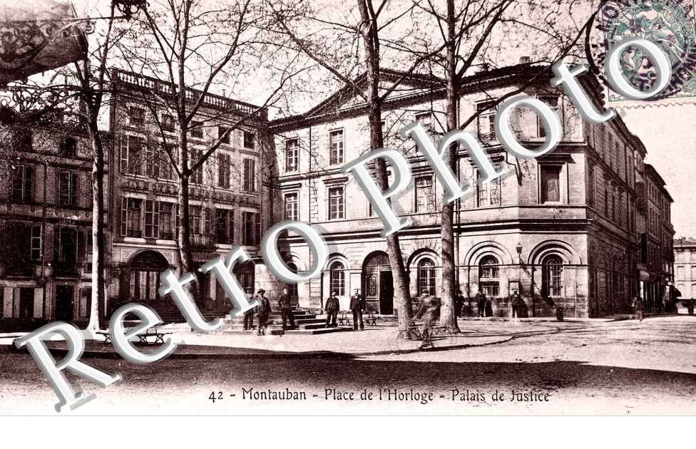 PLACE DE L'HORLOGE palais de Justice